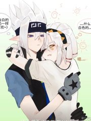 男生和女生一起拔萝卜